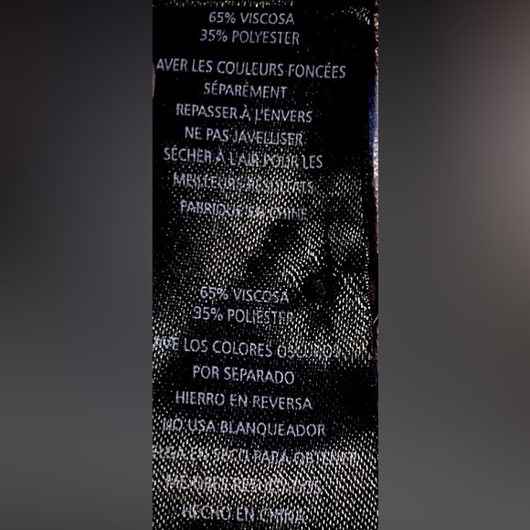 PreOwned Like New Blue Ocean Color Flannel Size Medium Lost Company. - Picture 9 of 11